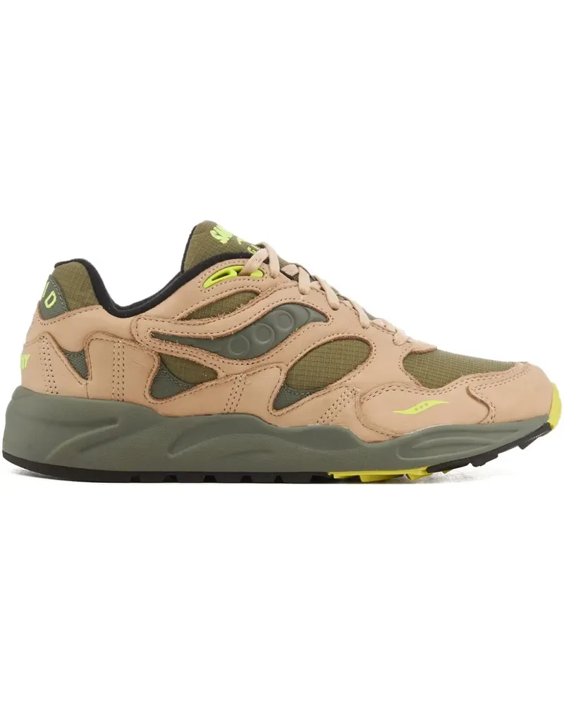 Saucony Originals Grid Shadow 2 PRM Sneakers - Nude Nude