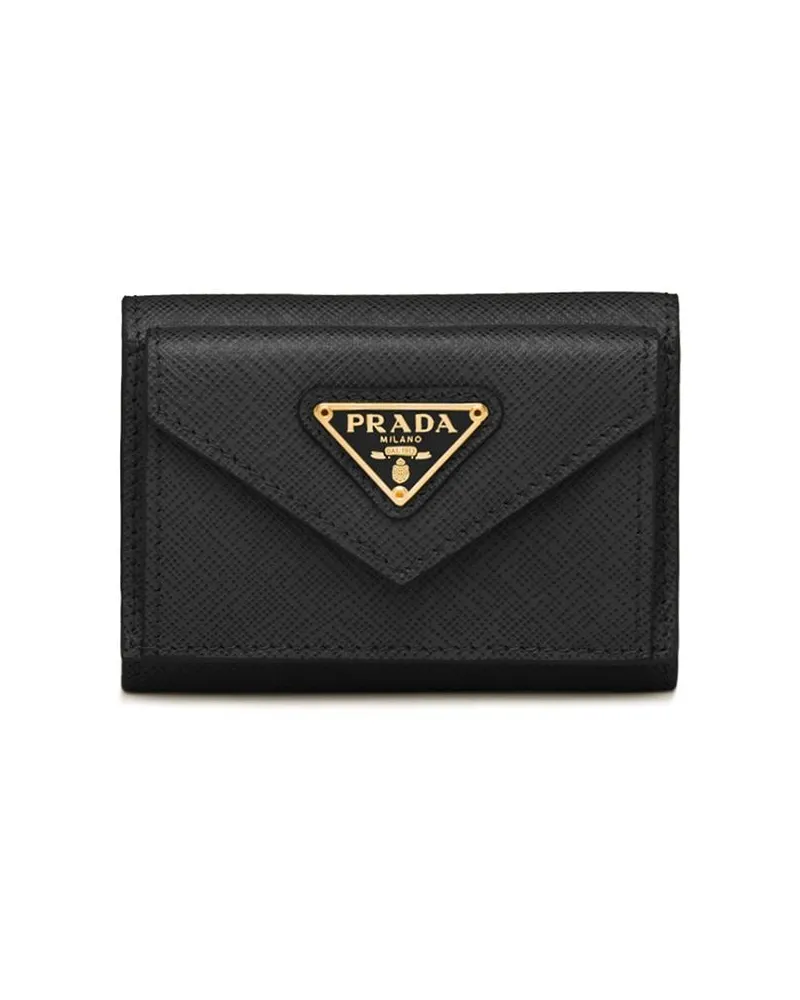 Prada Portemonnaie - Schwarz Schwarz