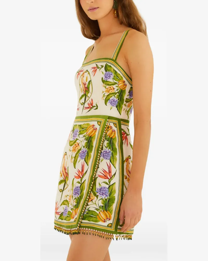 FARM Rio floral sleeveless dress - Nude Nude