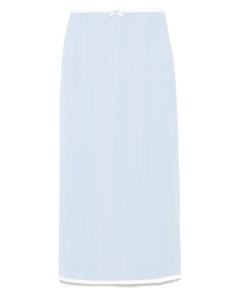 Rowen Rose Minirock mit Applikationen - Blau Blau