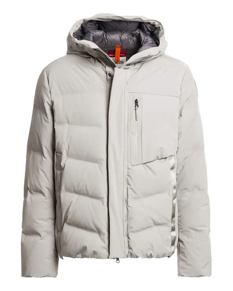 Parajumpers Nahtlose Taiga Kapuzenjacke - Grau Grau