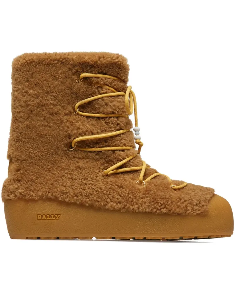 Bally Corviglia Stiefeletten mit Shearling - Braun Braun