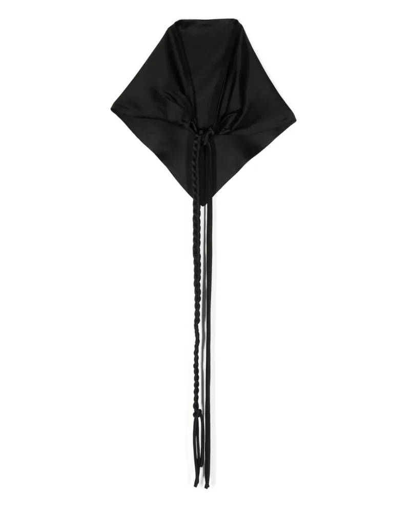 Nanushka Brita Schal - Schwarz Schwarz