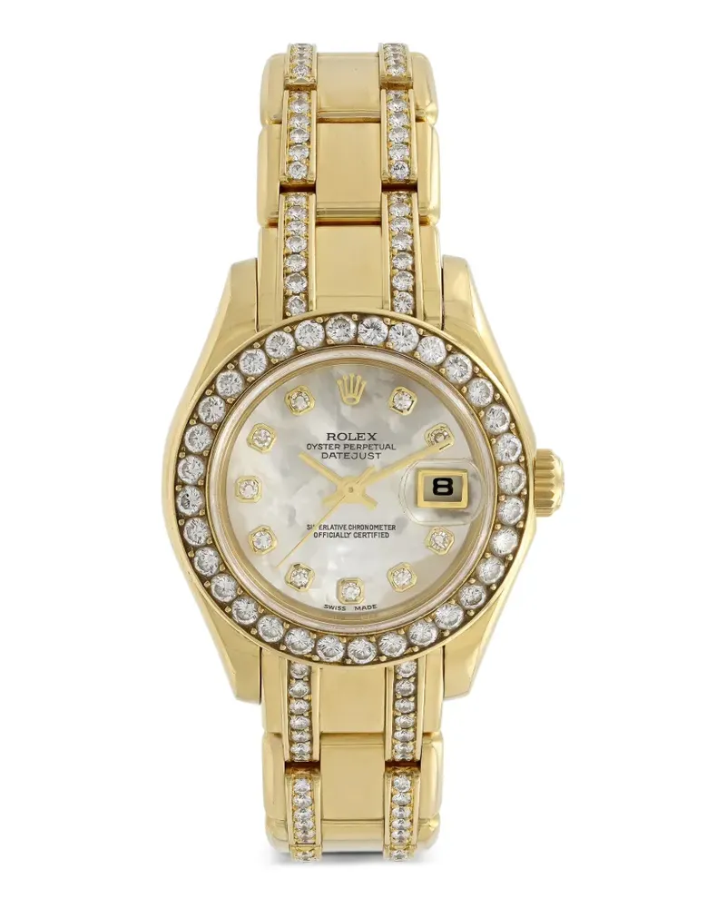 Rolex Pearlmaster Datejust Armbanduhr 29mm - Nude Nude