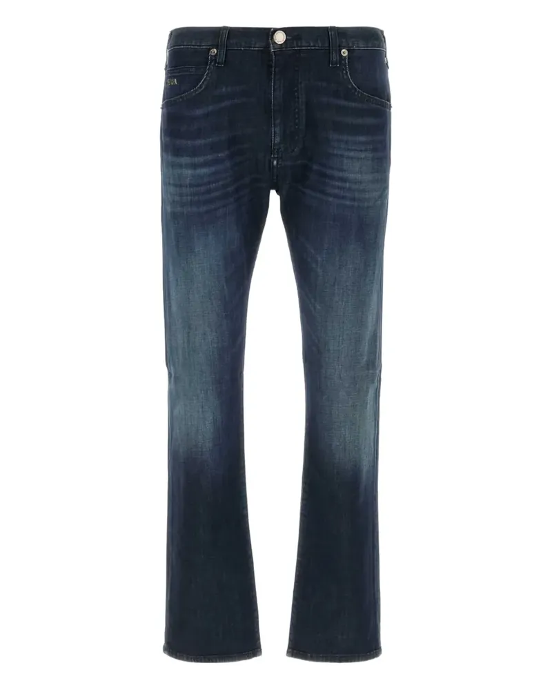 Emporio Armani Klassische Tapered-Jeans - Blau Blau