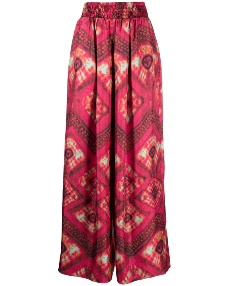 Ulla Johnson Weite Clemence Hose - Rosa Rosa