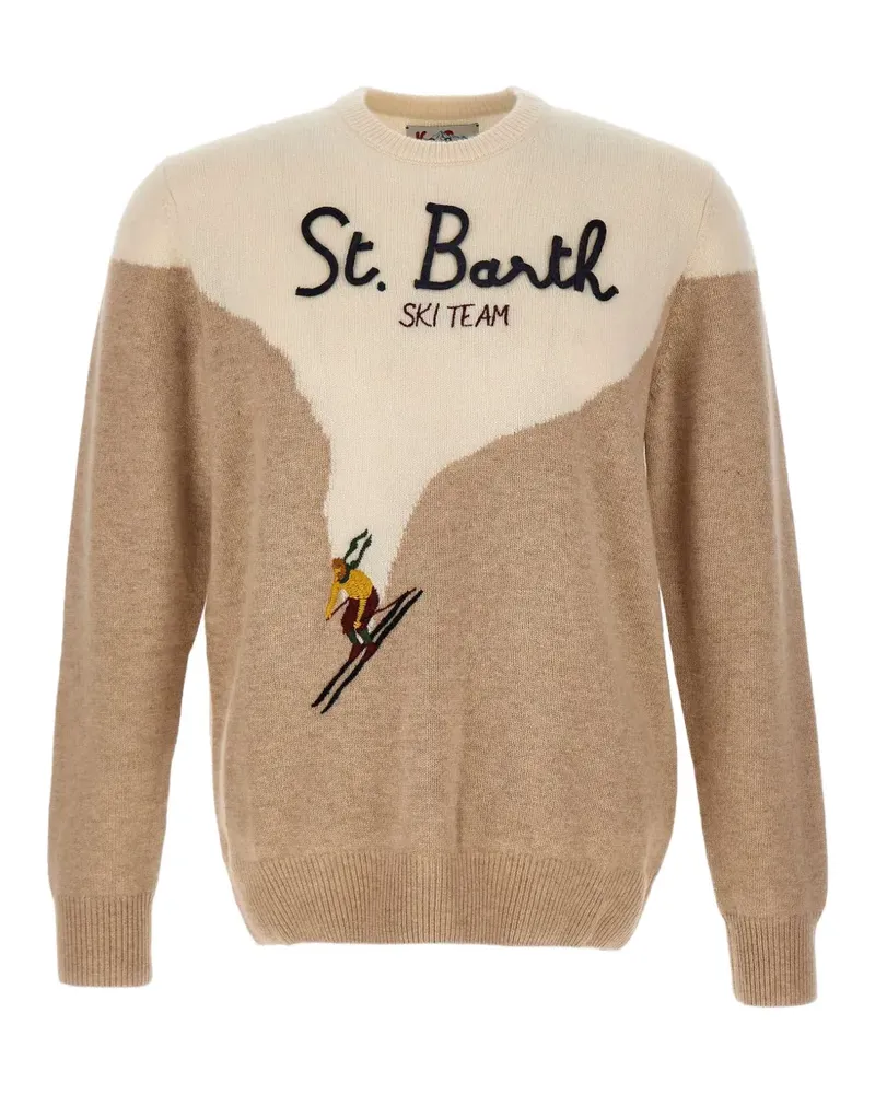 MC2 Saint Barth Heron Pullover - Nude Nude