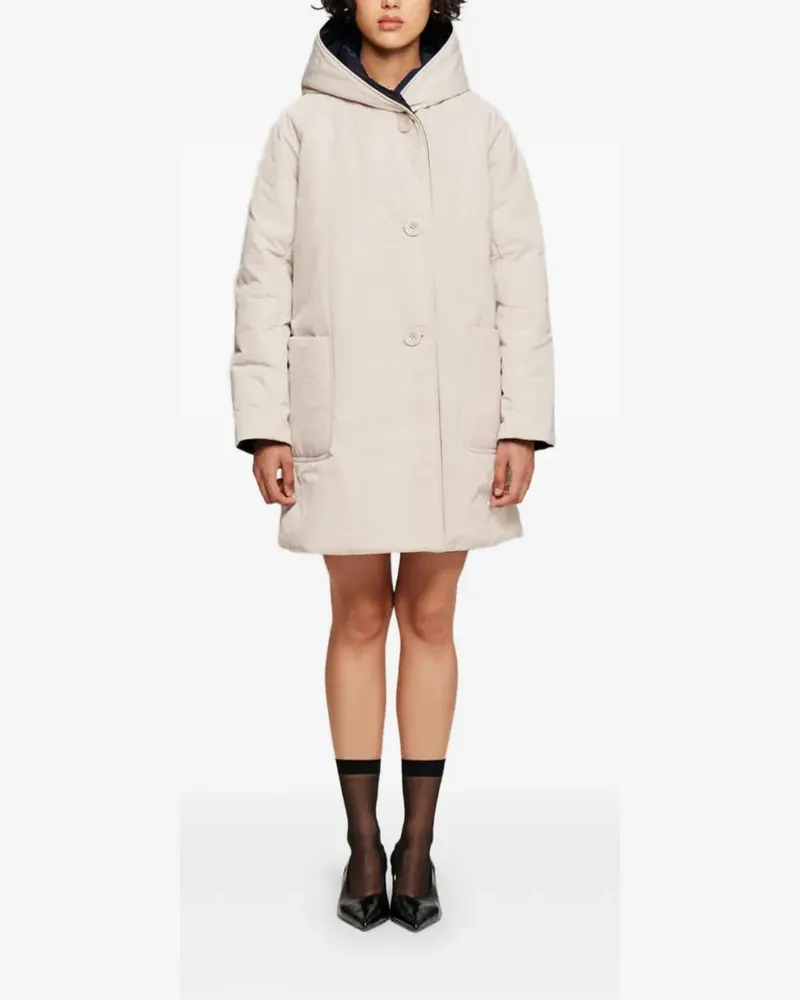 OOF WEAR Wendbarer Kapuzenmantel - Nude Nude