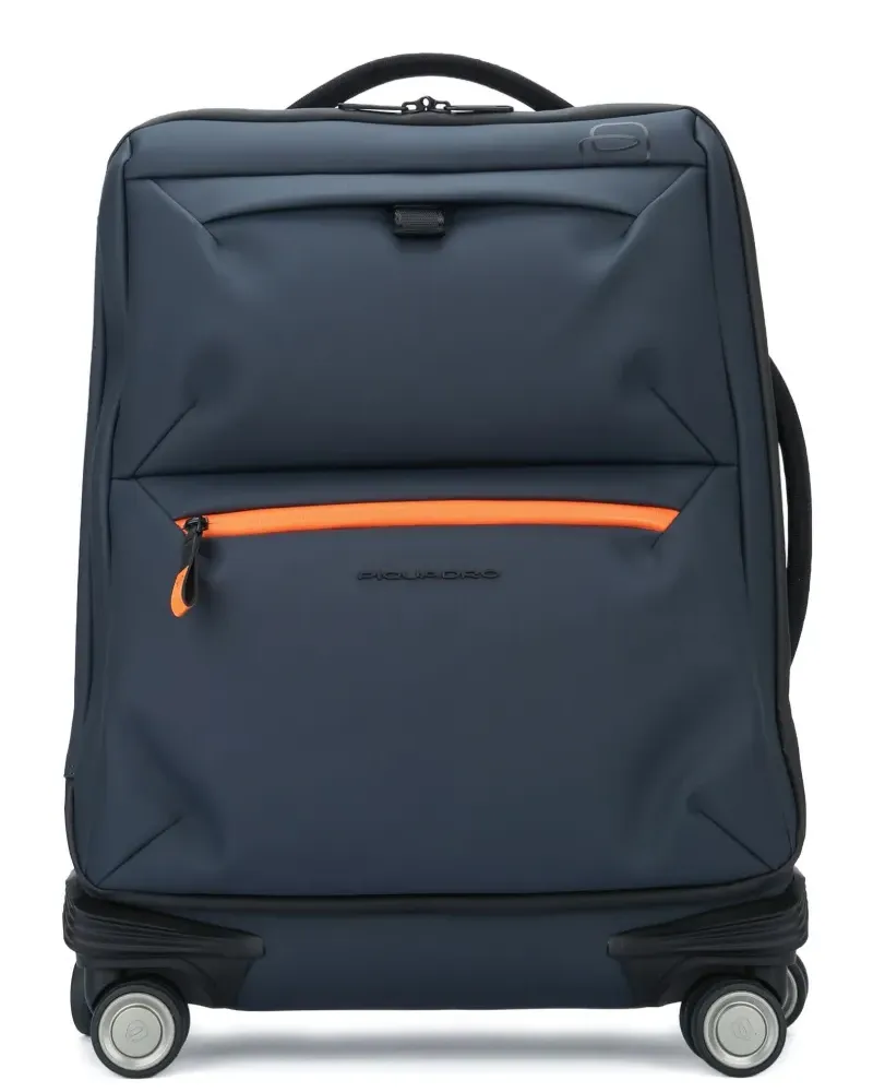 Piquadro zipped suitcase - Blau Blau