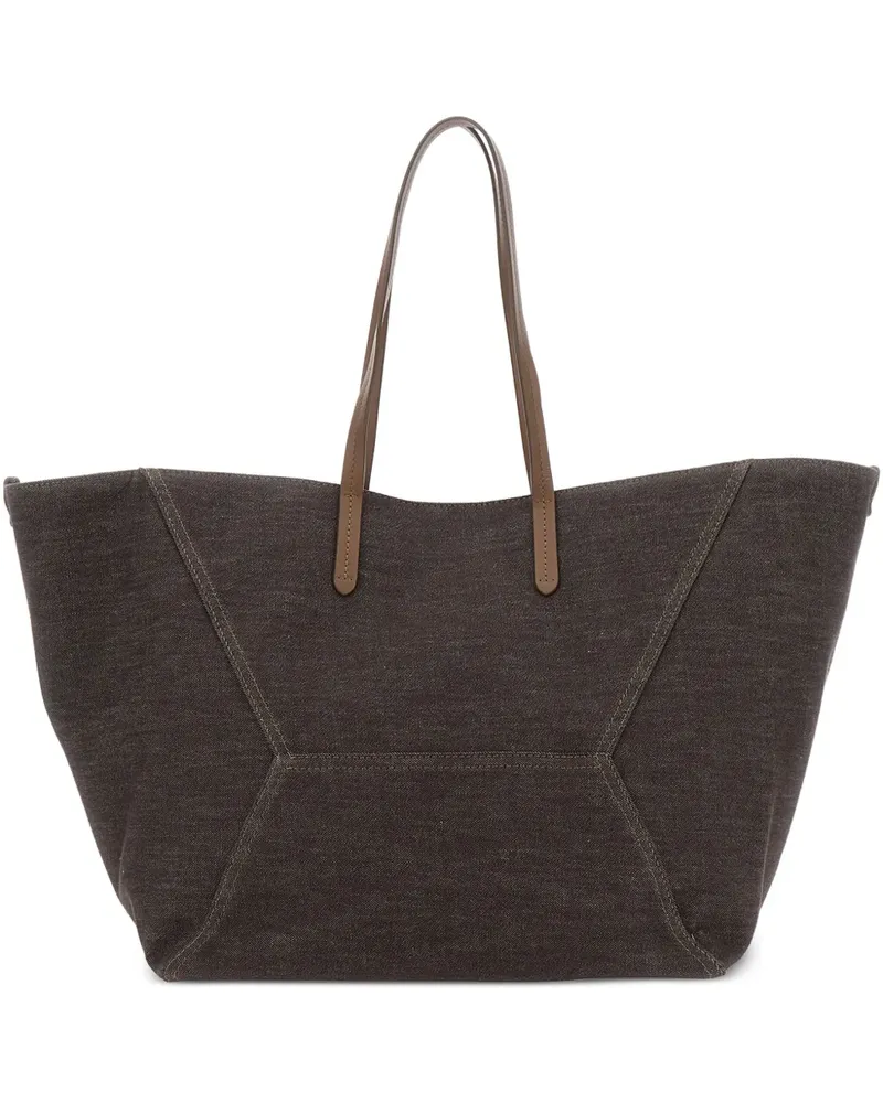 Brunello Cucinelli Duo Tasche - Braun Braun