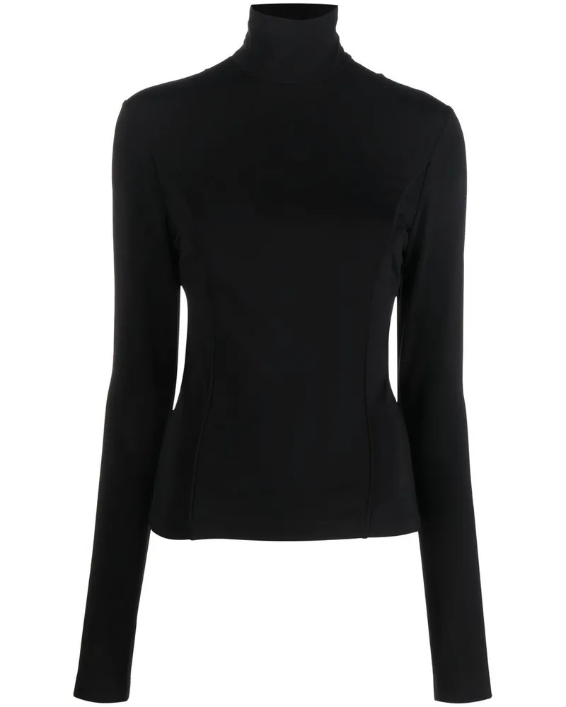 Givenchy Asymmetrisches Oberteil - Schwarz Schwarz