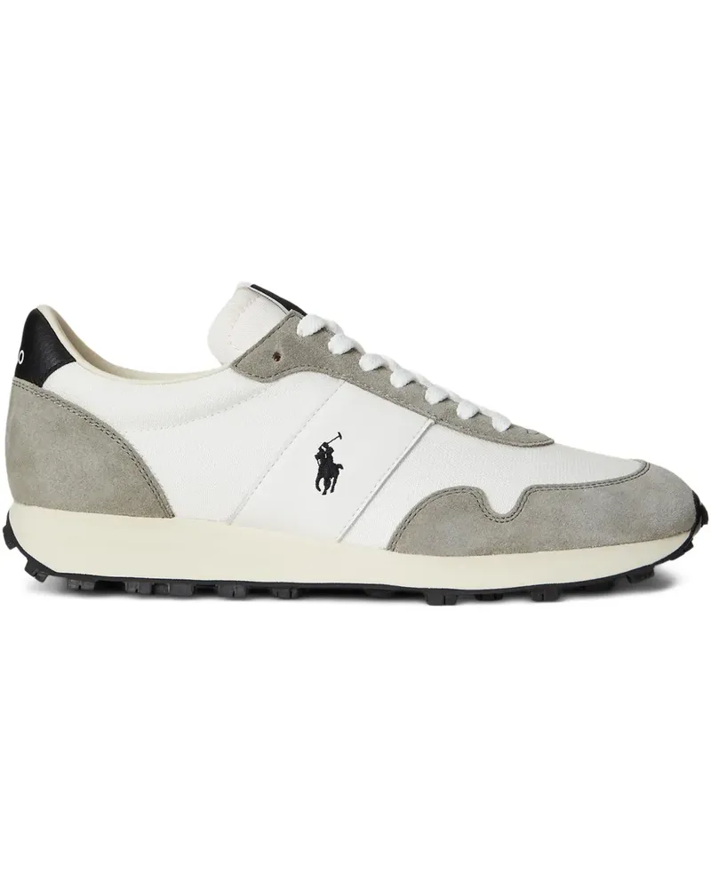 Ralph Lauren PRL Trail 125 Mesh-Sneakers aus Wildleder - Grau Grau