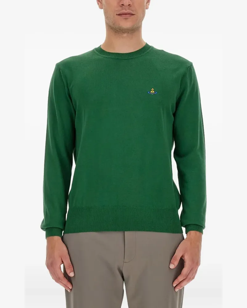 Vivienne Westwood Orb crew-neck sweater - Grün Grün