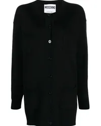 Moschino Jacquard-Cardigan Schwarz