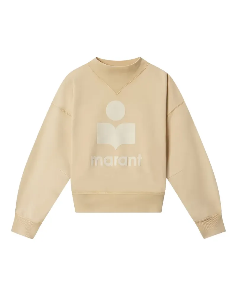 Isabel Marant logo-print sweatshirt - Nude Nude