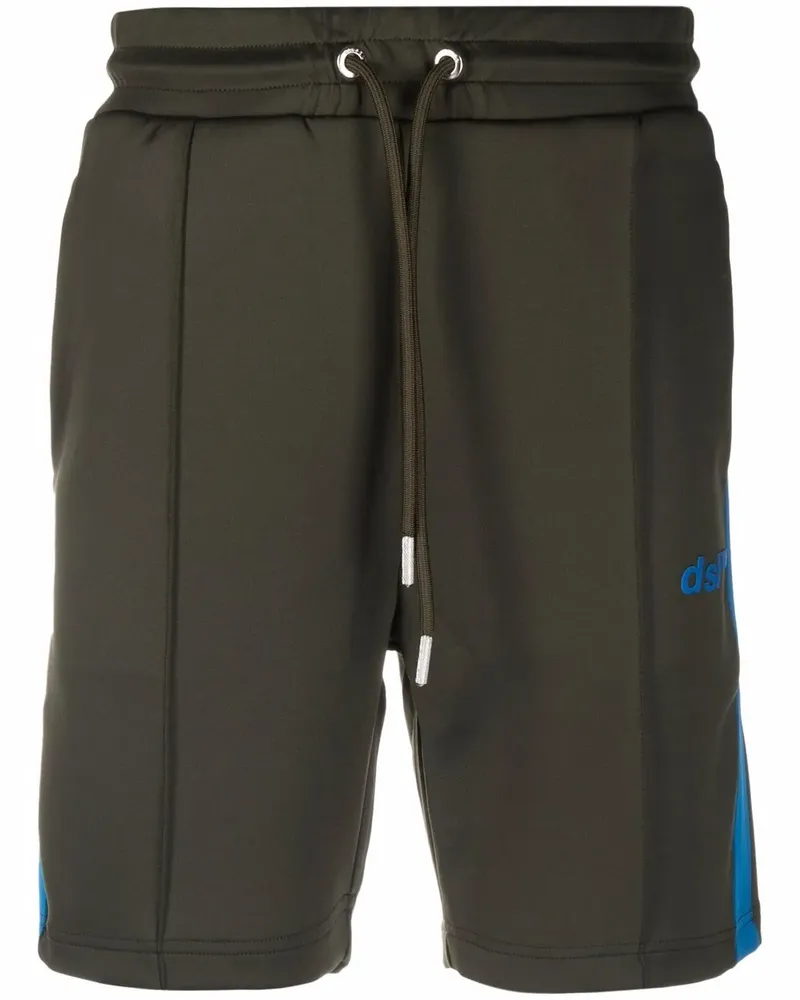 Diesel Joggingshorts mit Logo-Print - Grün Grün