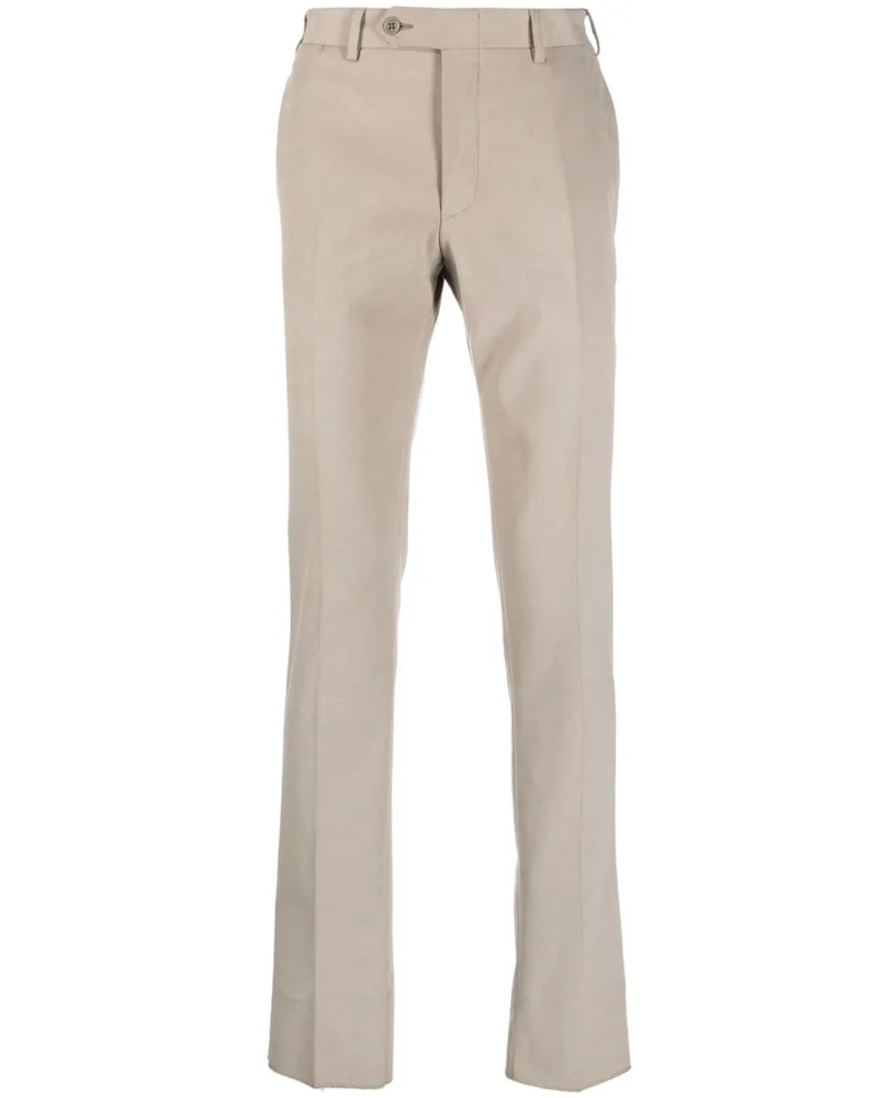 Canali Hose mit geradem Bein - Nude Nude