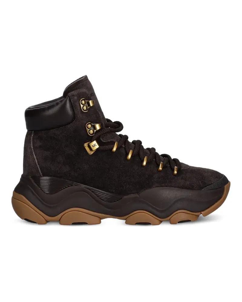 Michael Kors Atlas Stiefel aus Wildleder - Braun Braun