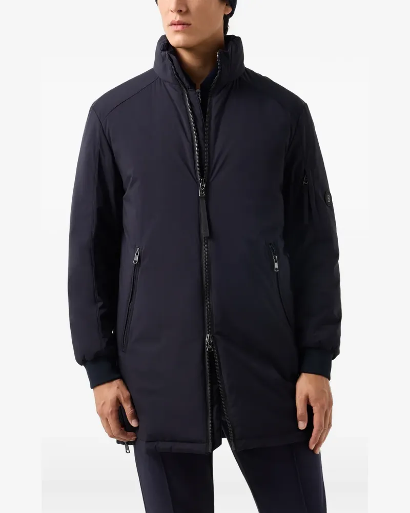 Bogner Luis zip-up coat - Blau Blau