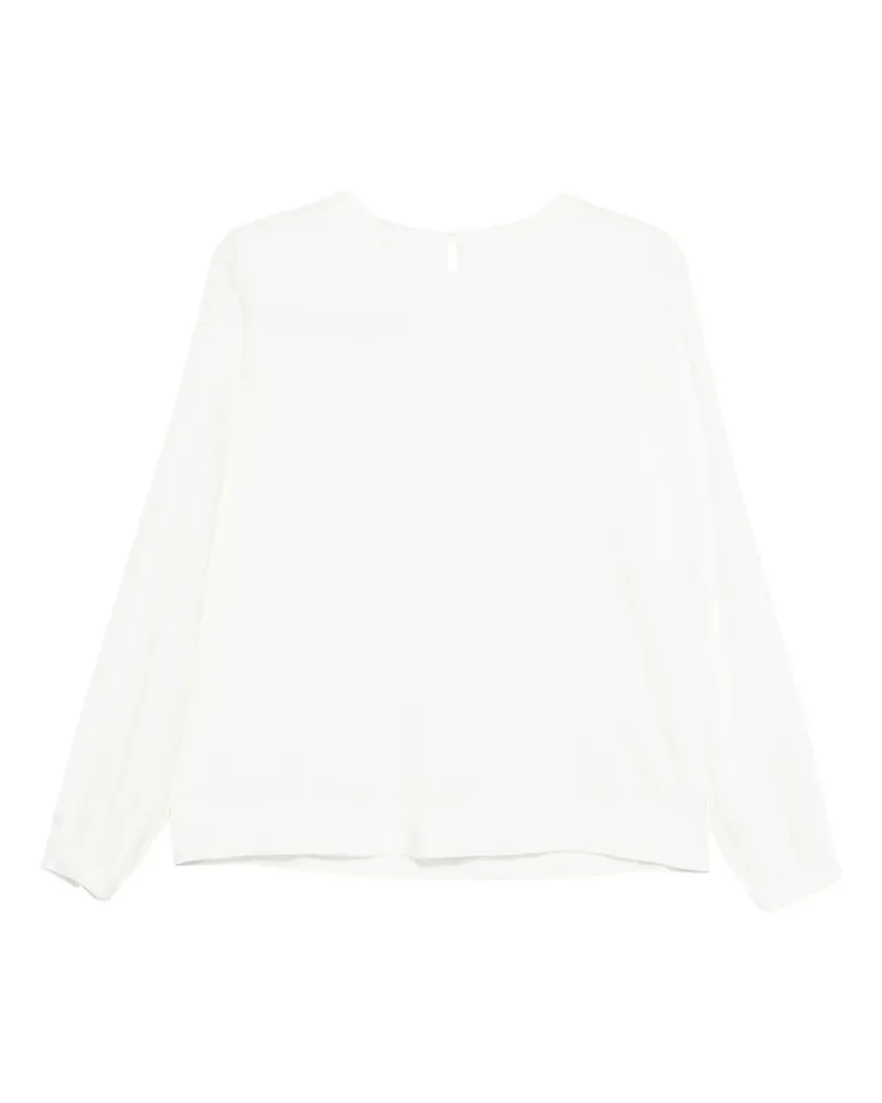 XACUS Klassische Bluse - Weiß Weiß