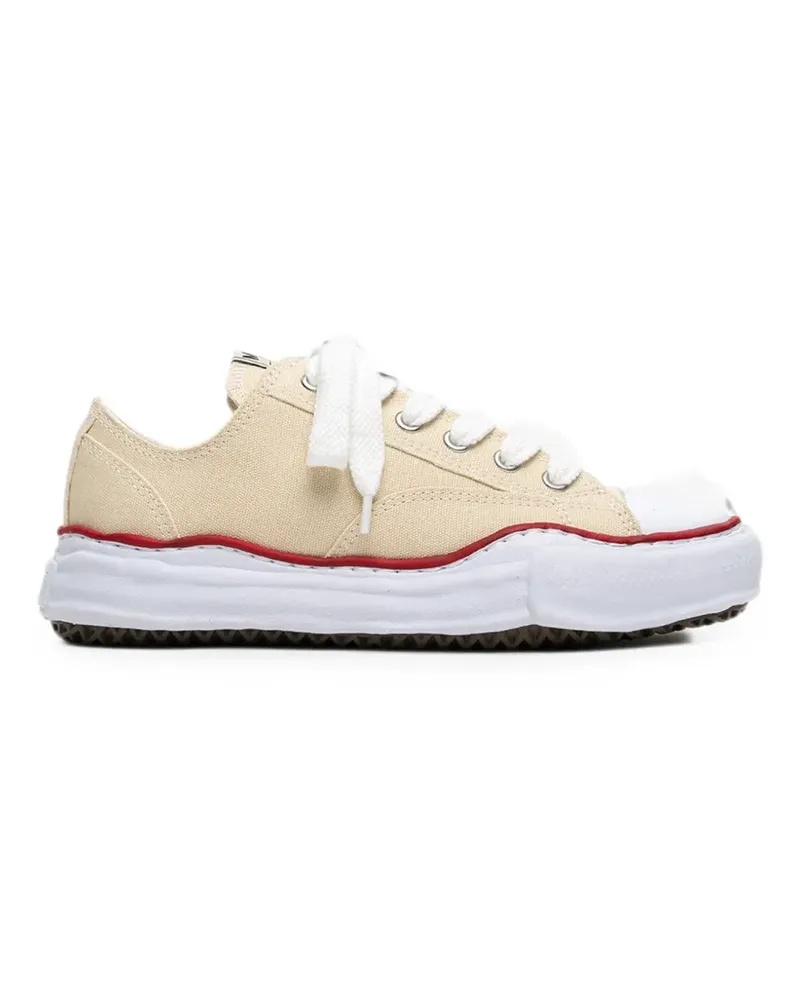 MIHARAYASUHIRO Peterson OG sole canvas low-top sneakers - Nude Nude