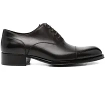 Oxford-Schuhe aus Leder - Braun