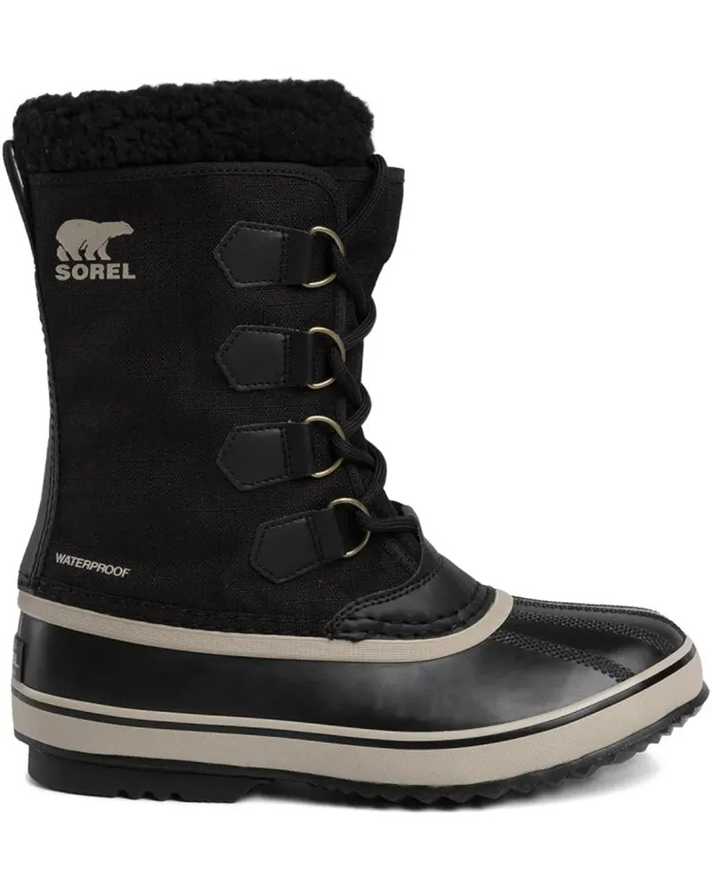 Sorel Stiefel mit Logo-Print - Schwarz Schwarz