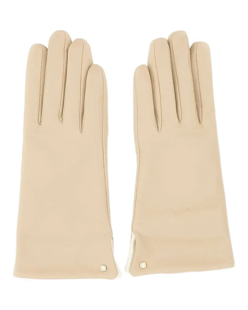 Gianni Chiarini Handschuhe aus Leder - Nude Nude