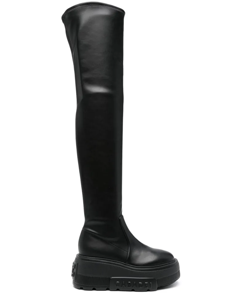 Casadei Nexus Stiefel Schwarz