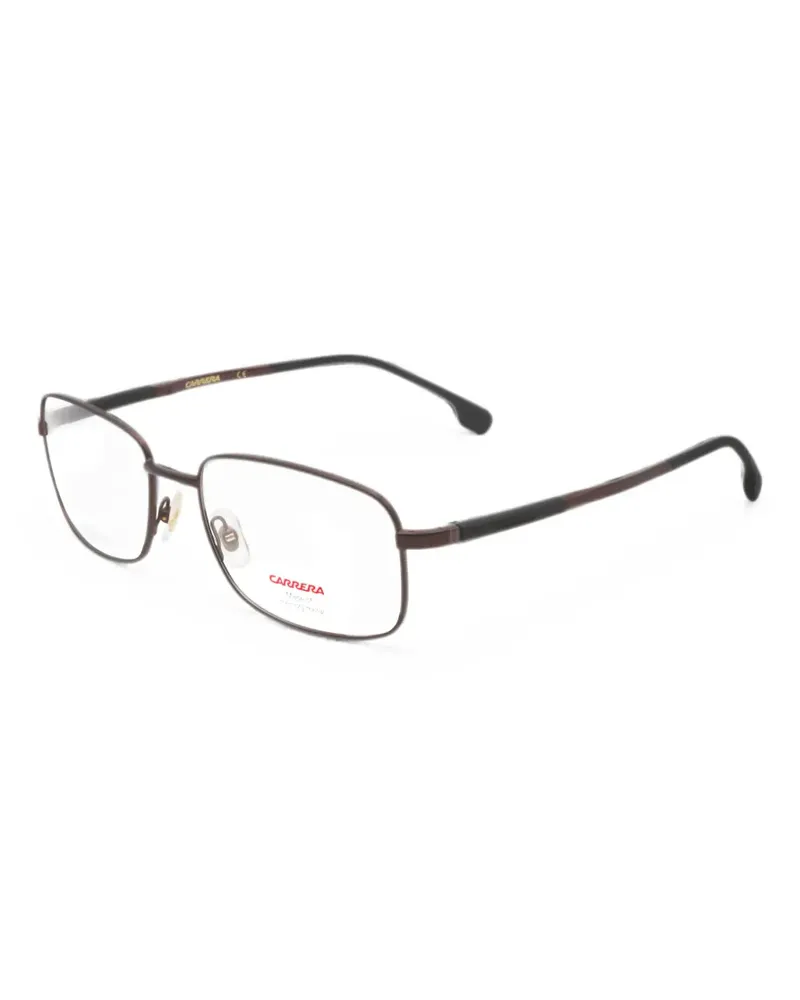 Carrera Brille mit eckigem Gestell - Braun Braun