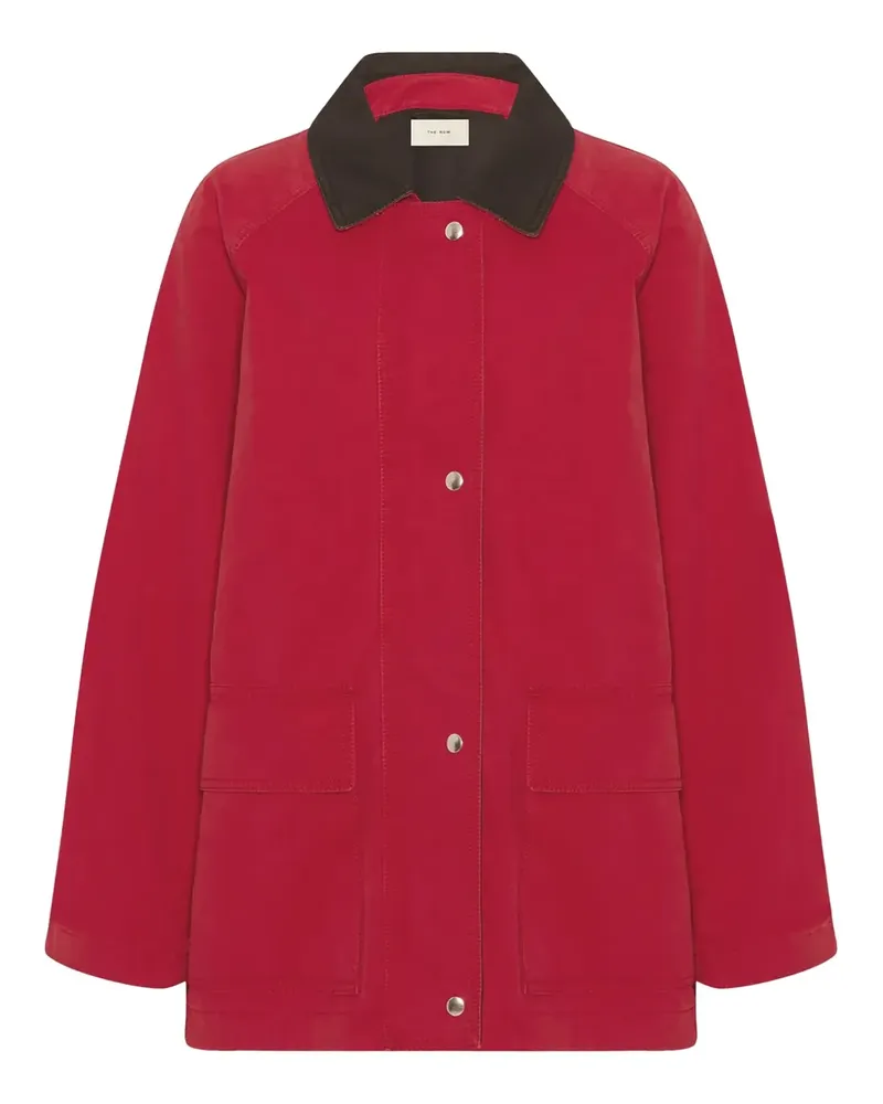 The Row Jacke aus Baumwolle - Rot Rot