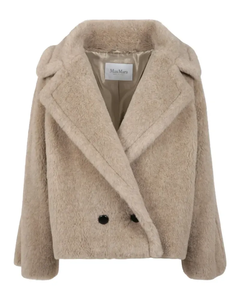 Max Mara Teddy Mantel - Nude Nude