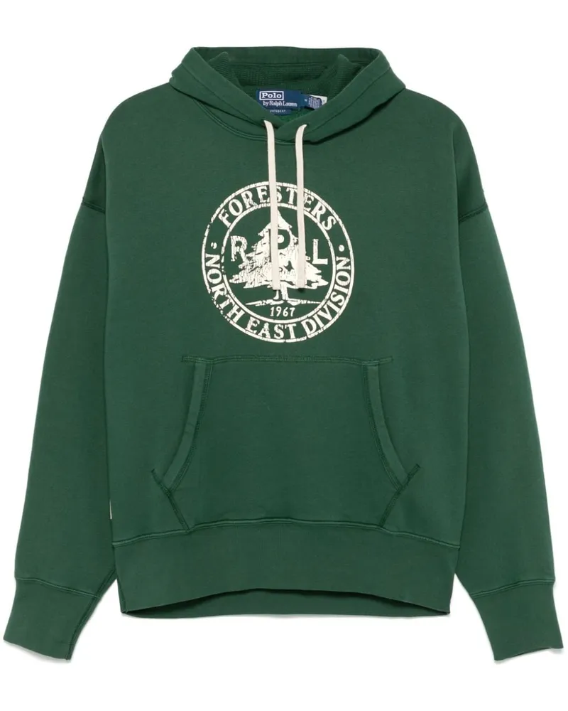 Ralph Lauren Hoodie mit Logo-Print - Grün Grün