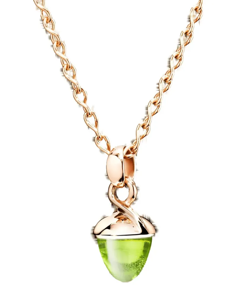 TAMARA COMOLLI 18K rose gold Mikado peridot pendant - Rosa Rosa
