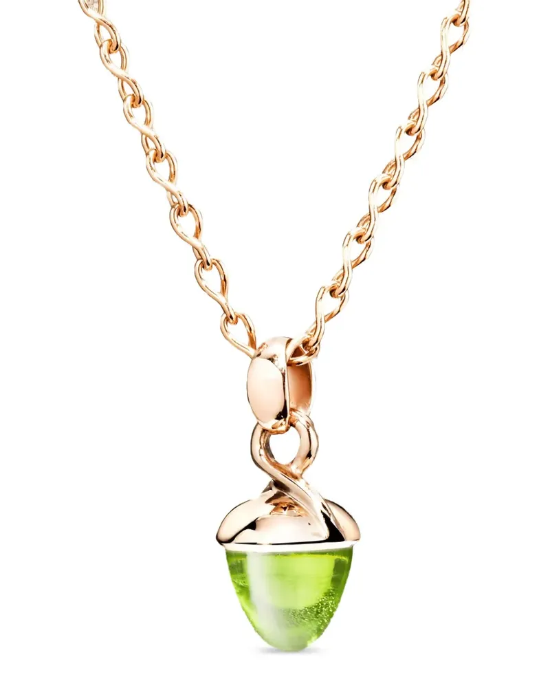 TAMARA COMOLLI 18K rose gold Mikado peridot pendant - Rosa Rosa