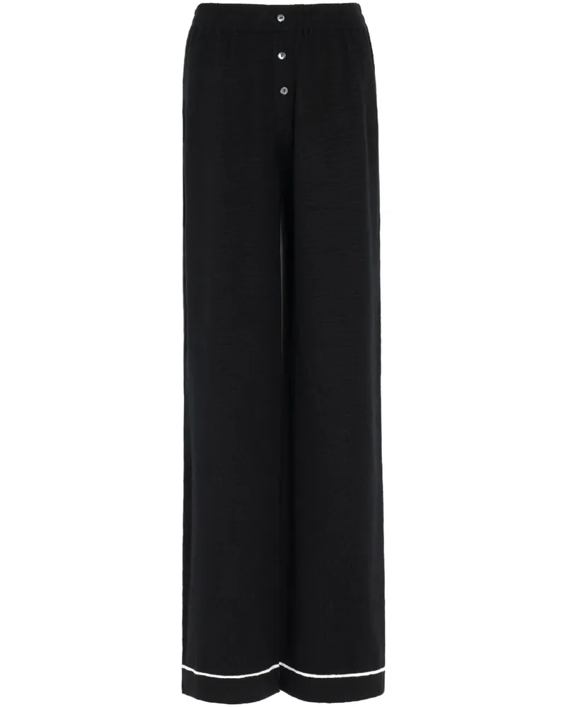 Barrie Extrafeine Hose - Schwarz Schwarz