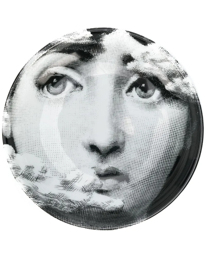 Fornasetti V. 139' Aschenbecher Schwarz