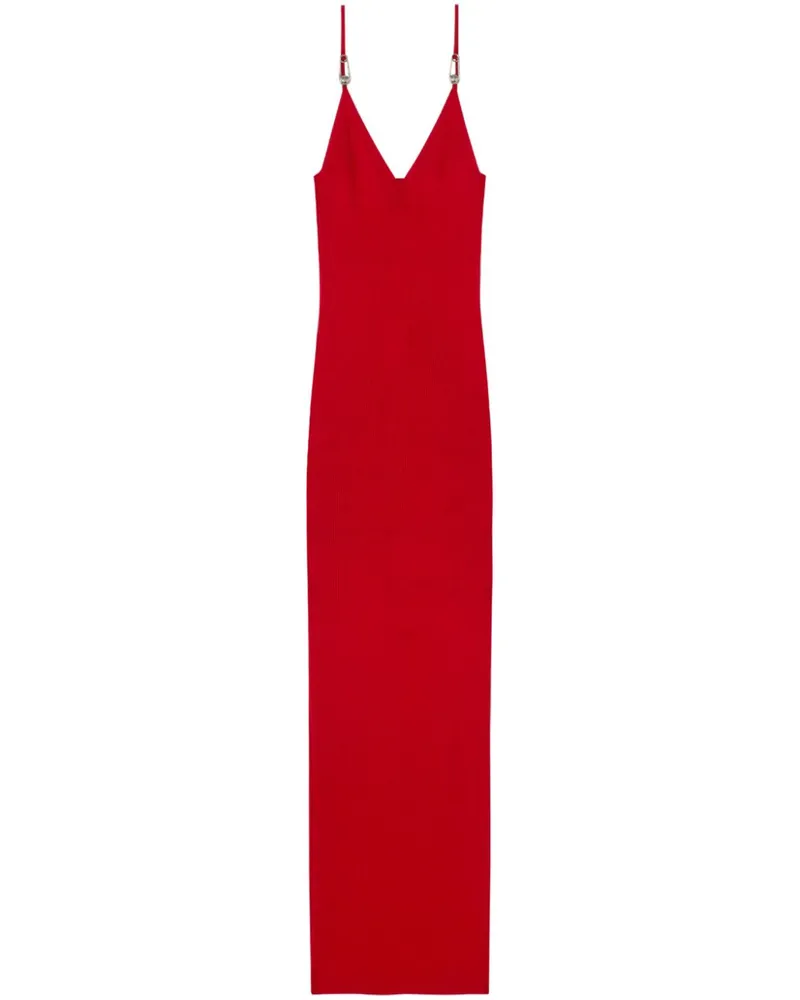 Versace Safety Pin Midikleid - Rot Rot