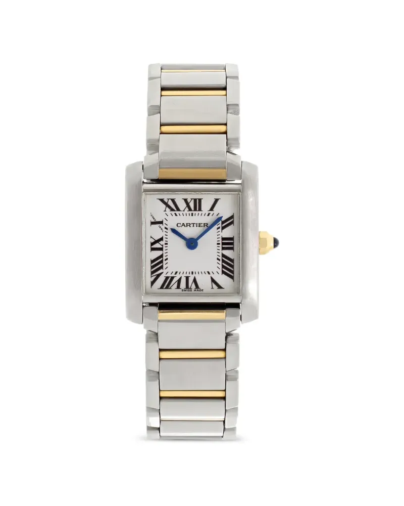 Cartier Tank Française 24mm - Weiß Weiß