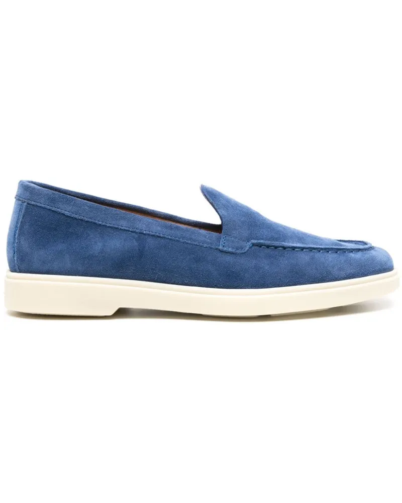 Santoni Yaltamoc Loafer - Blau Blau