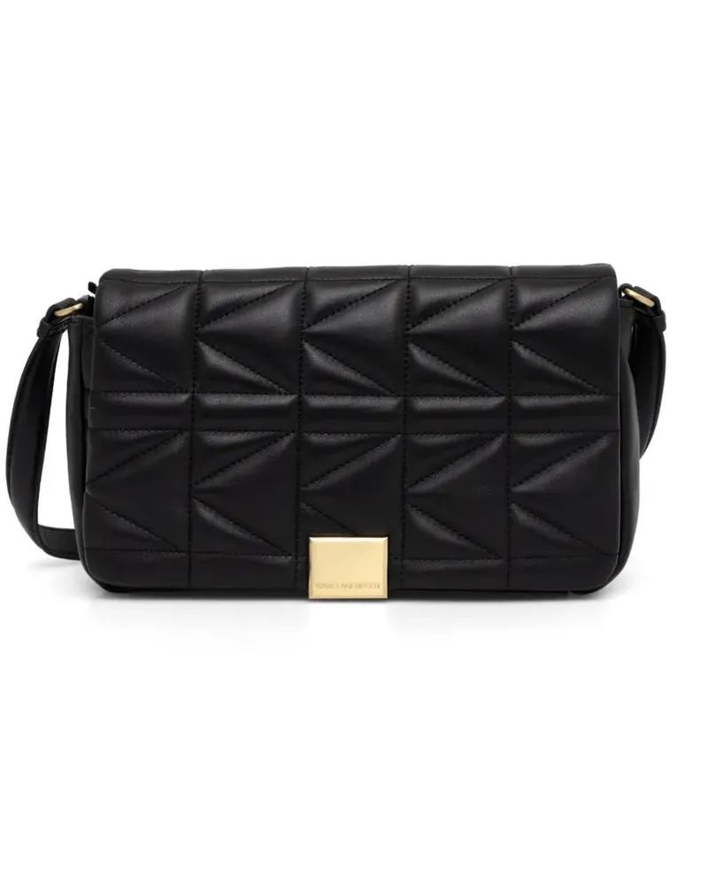 Karl Lagerfeld Mittelgroße K/Kuilt Schultertasche - Schwarz Schwarz