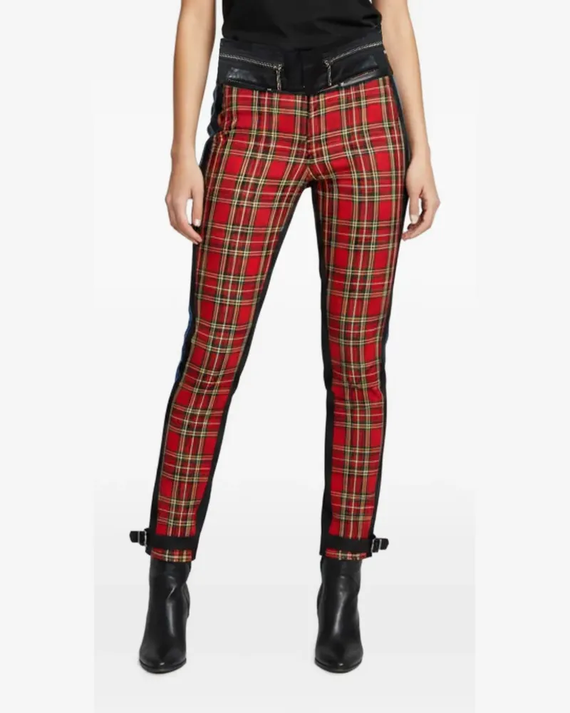 Dsquared2 Denise Fit tartan jeans - Rot Rot