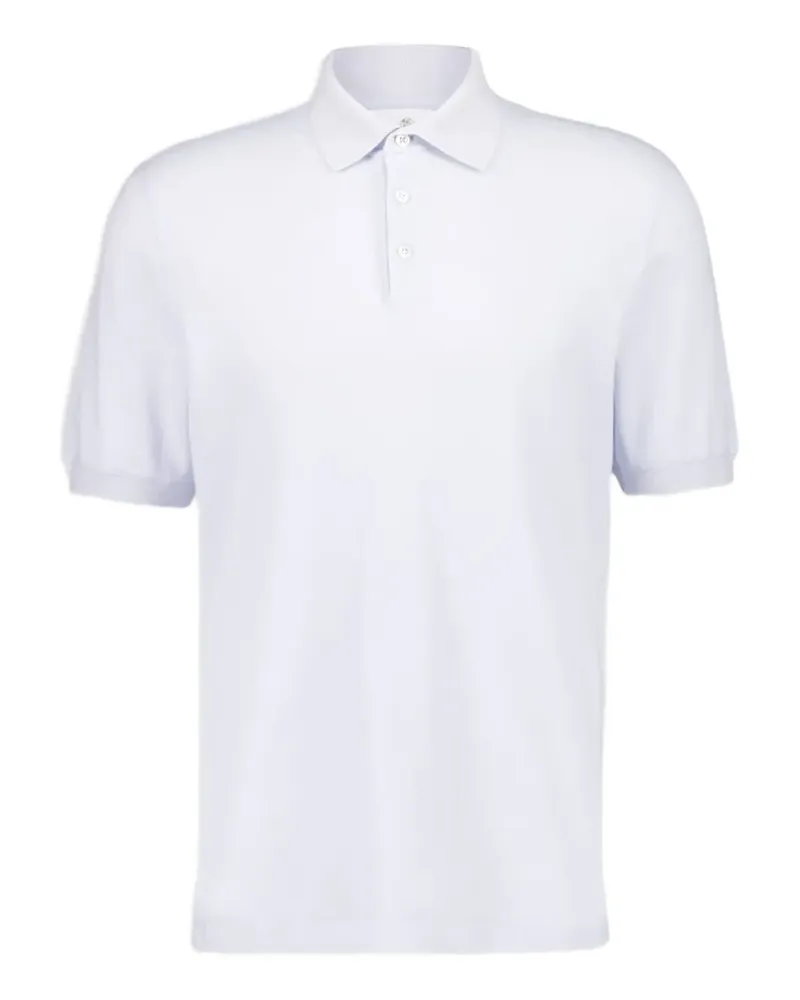 Brunello Cucinelli Klassisches Poloshirt - Blau Blau