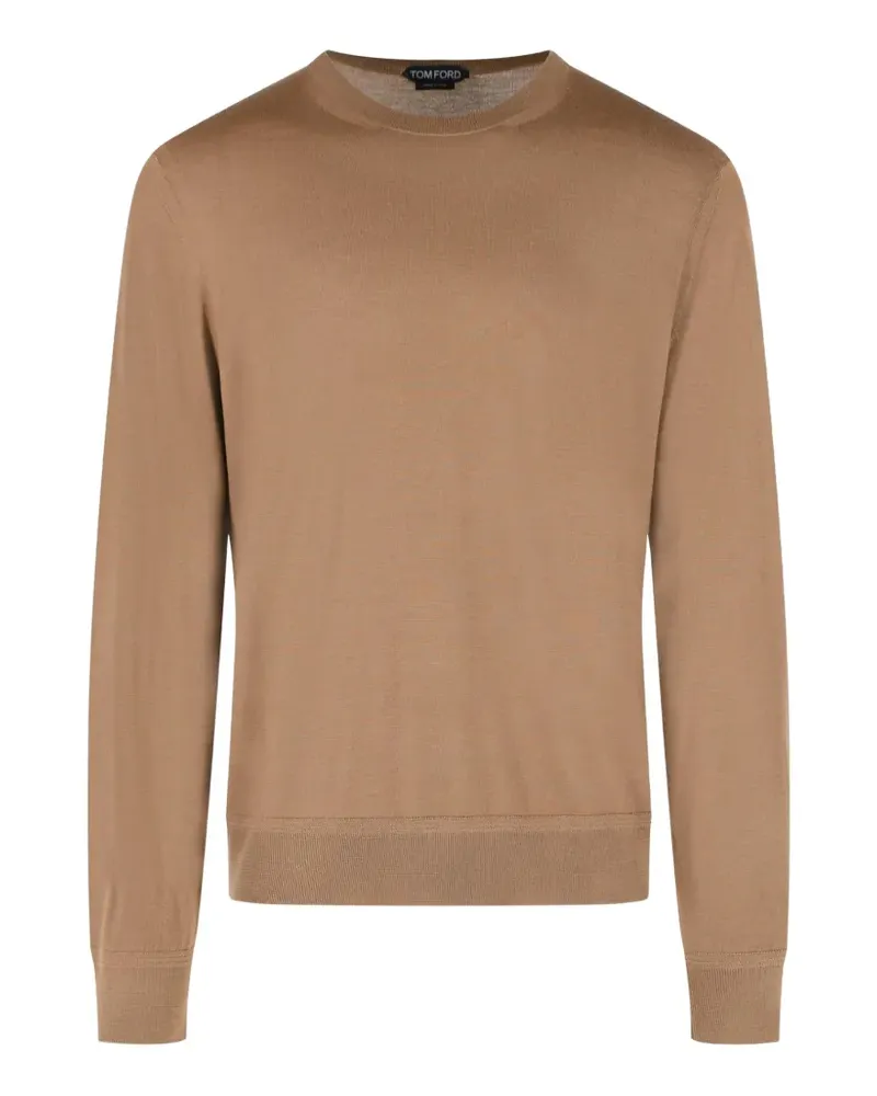 Tom Ford crew-neck sweater - Nude Nude
