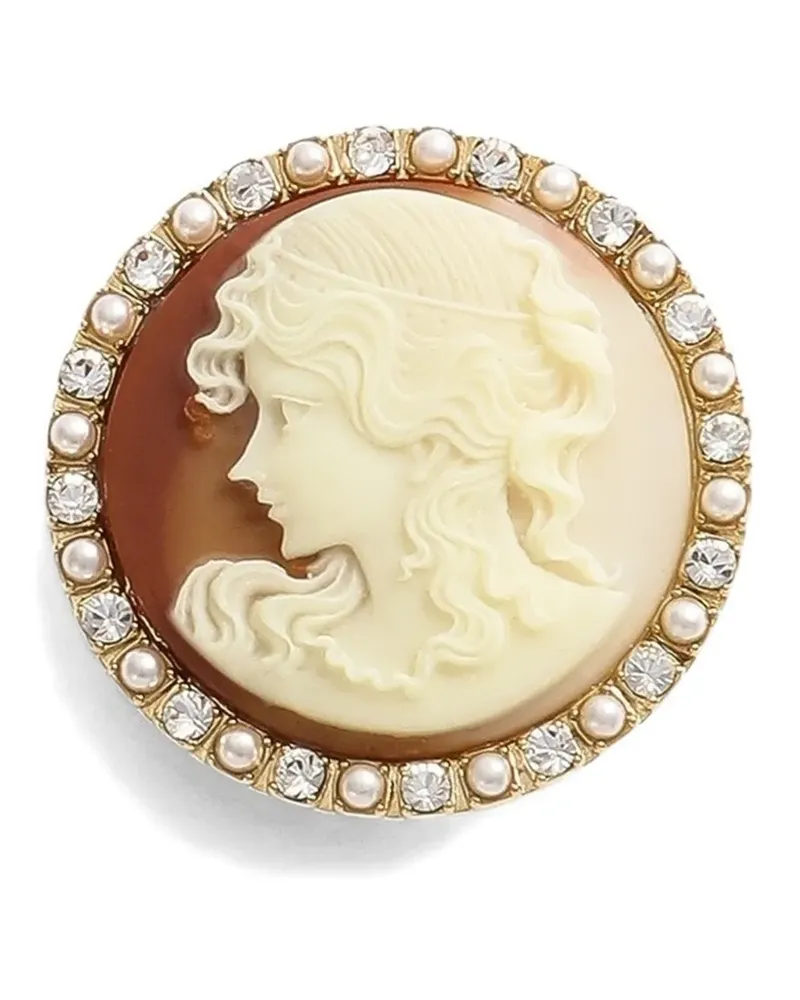Dolce & Gabbana Cameo Brosche - Gold Gold