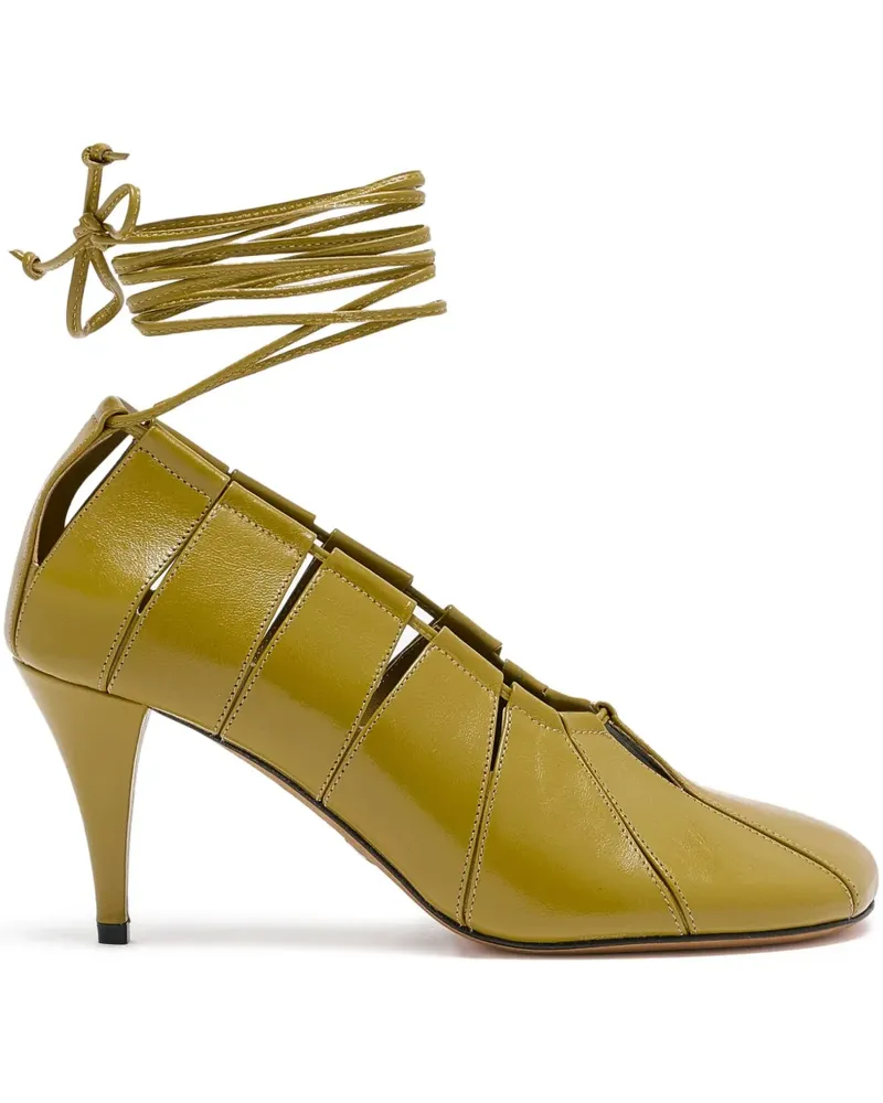 Proenza Schouler Pumps aus Leder - Grün Grün