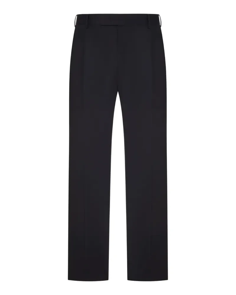 PT TORINO pressed-crease wool trousers - Schwarz Schwarz