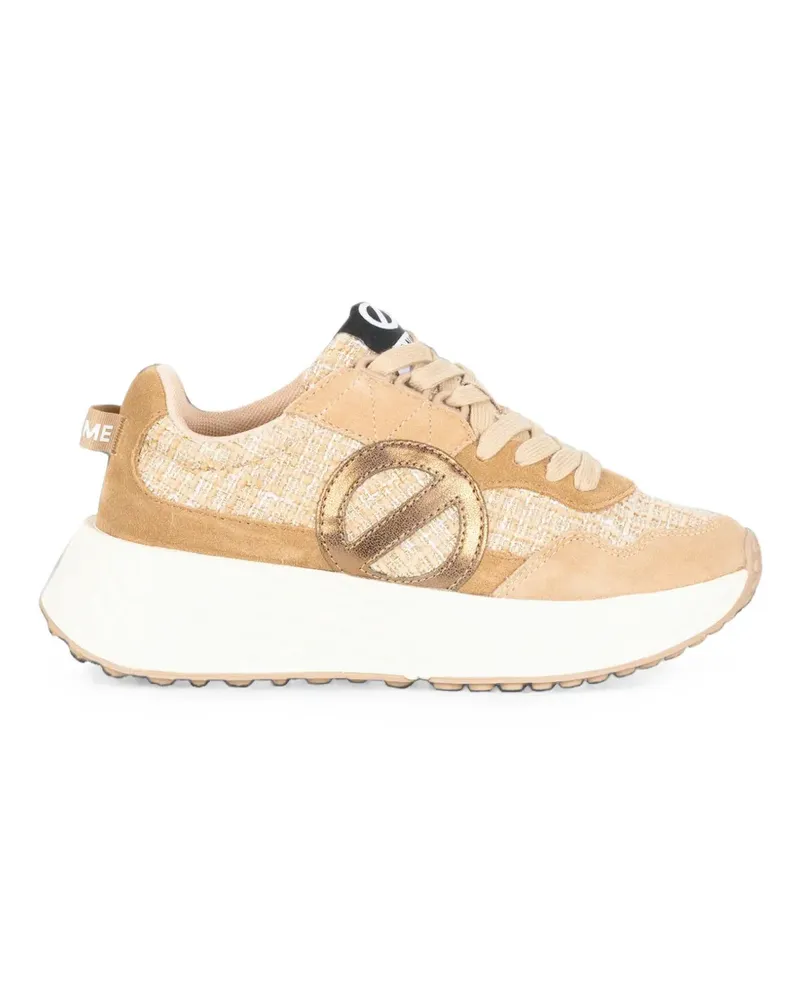No Name Carter Sneakers aus Wildleder - Nude Nude