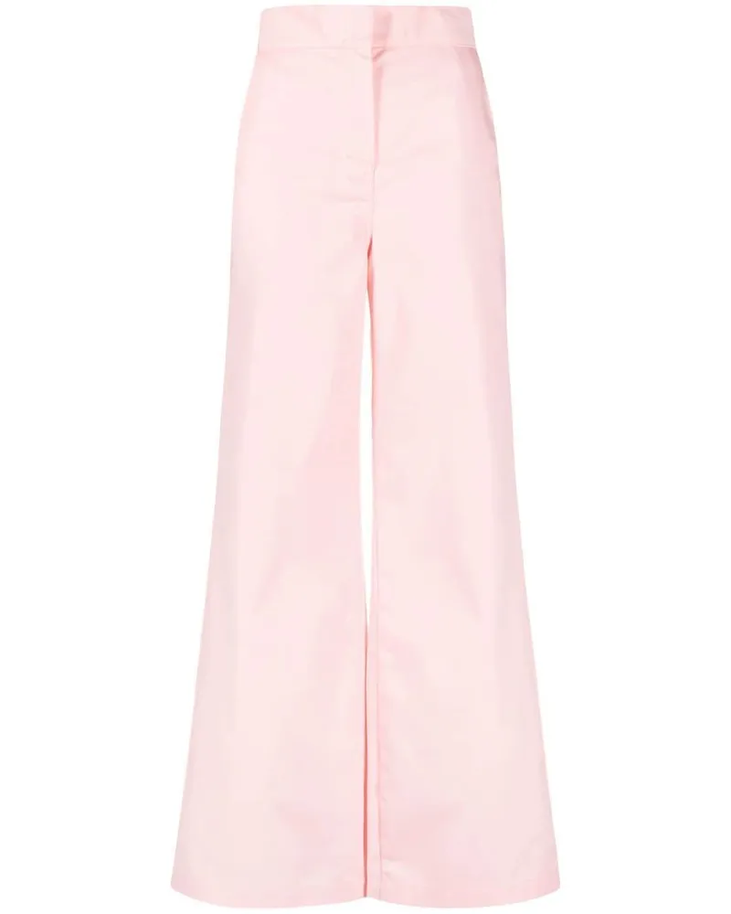 Palm Angels Schlaghose mit umgeschlagenem Bund - Rosa Rosa