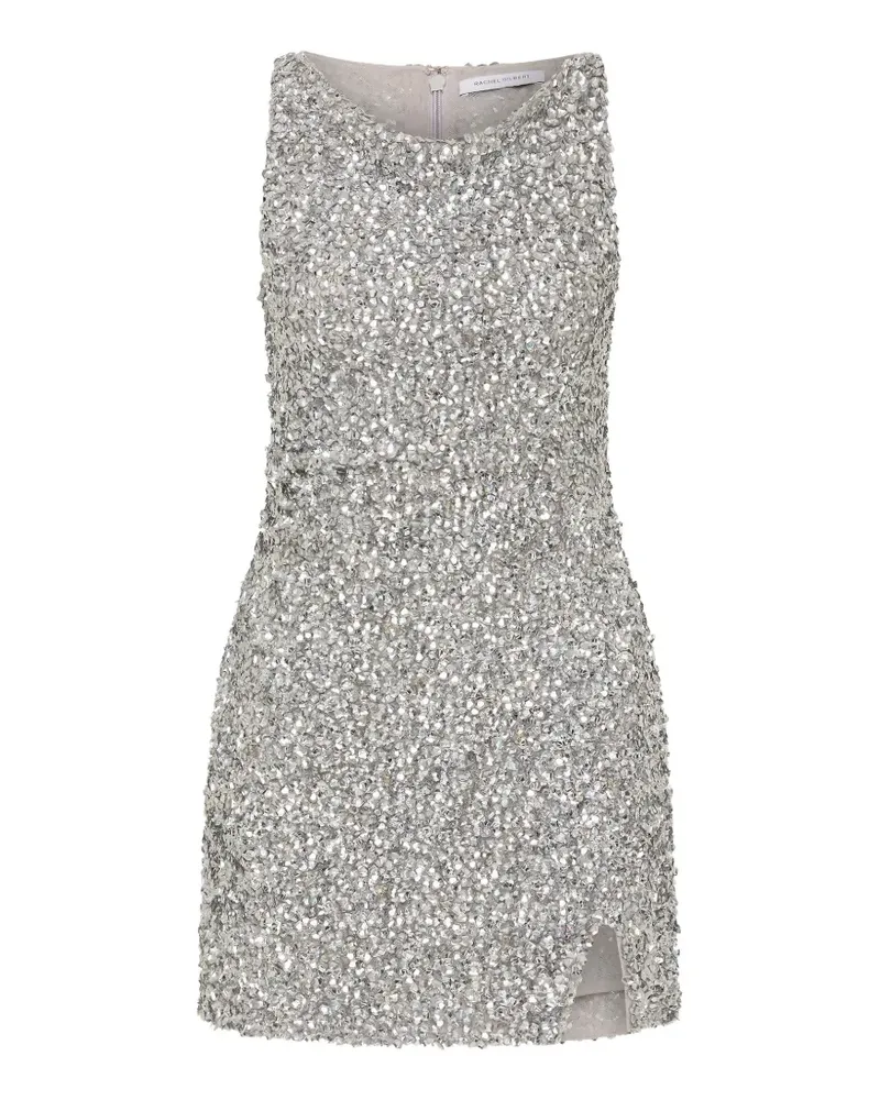 Rachel Gilbert Zayn Minikleid mit Pailletten - Silber Silber